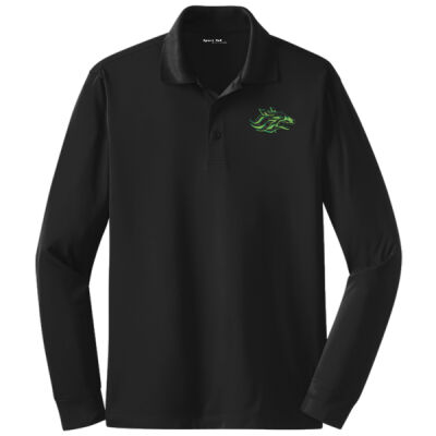 WCPA Wolves - Long Sleeve Micropique Sport Wick ® Polo Thumbnail