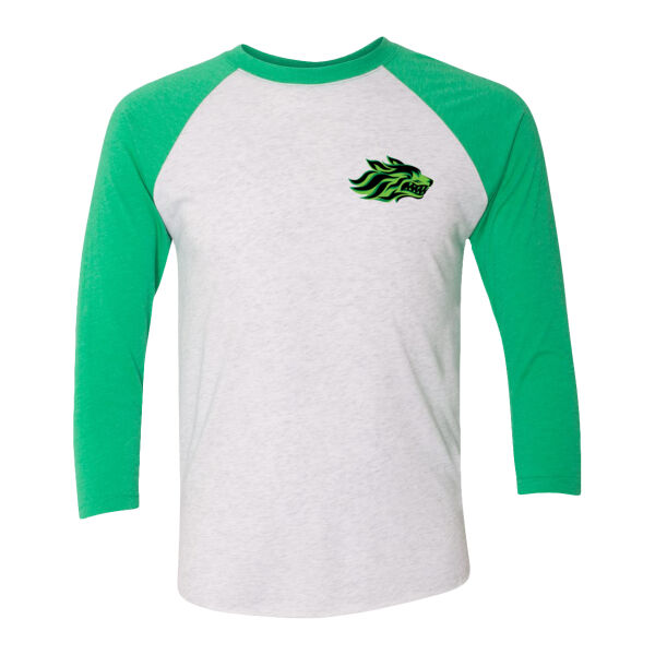 WCPA Wolves  - Triblend Three-Quarter Raglan T-Shirt Thumbnail