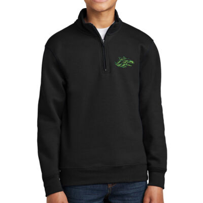  WCPA Wolves - Youth Core Fleece 1/4 Zip Pullover Sweatshirt Thumbnail