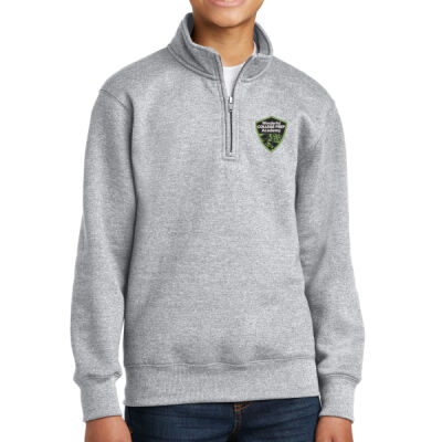 WCPA Shield - Youth Core Fleece 1/4 Zip Pullover Sweatshirt Thumbnail